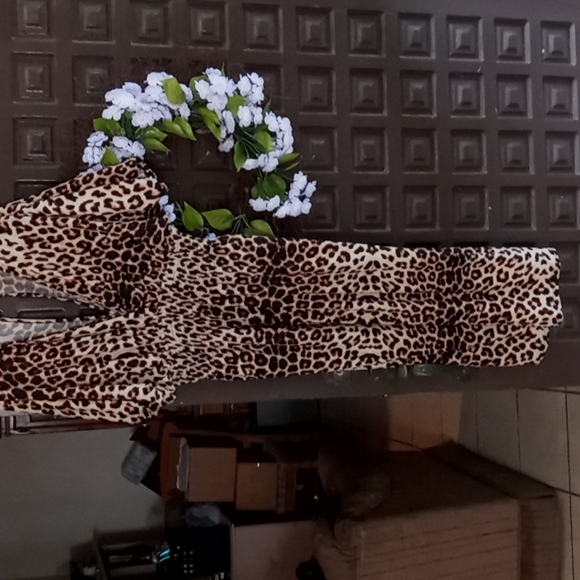 Lane Bryant Dresses & Skirts - Plus size tiger dress 3x